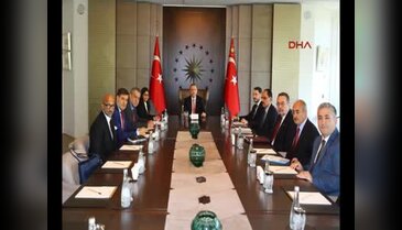 Cumhurbaşkanı Erdoğan Venezuela heyetini kabul etti