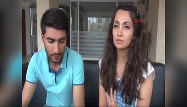 Gelin ve damat kabus dolu geceyi anlattı