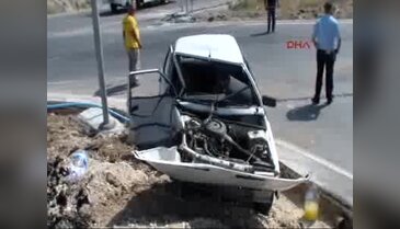 Ayvacık'ta trafik kazası: 7 yaralı