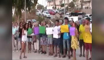 Datça'da Gaziantep saldırısı protesto edildi
