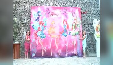 Winx perileri, İtalya Bahçesi'nde çocuklarla buluştu