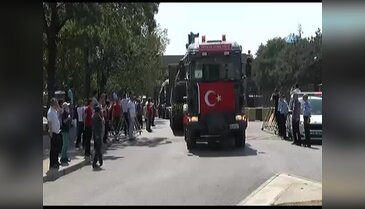 İstanbul'daki tanklar taşınıyor