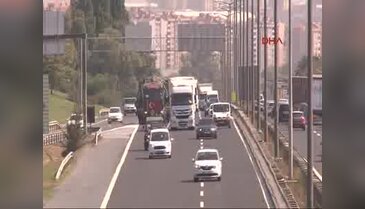 Tanklar Tekirdağ'da naklediliyor - 2