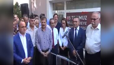 Darbe girşimini anlatan fotoğraflar Çanakkale'de sergilendi