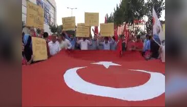 Batman'da 2 bin kişi terörü yürüyüşle kınadı