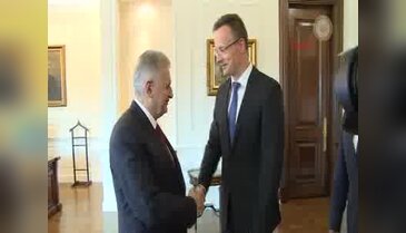 Başbakan Yıldırım, Macaristan Dışişleri Bakanı Szijjarto'yu kabul etti