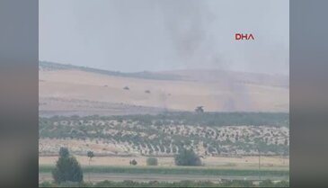 Tank birliklerimiz Suriye sınırından içeri girdiler - 1
