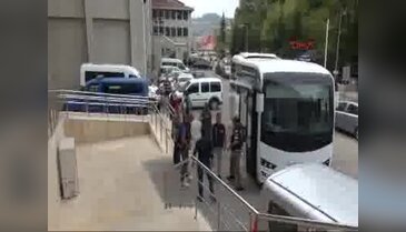 Zonguldak'ta FETÖ soruşturmasında 10 kişi adliyede
