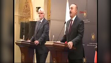 Dışişleri Bakanları ortak basın toplantısı düzenledi - 3