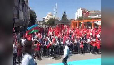 Van teröre karşı tek yürek oldu