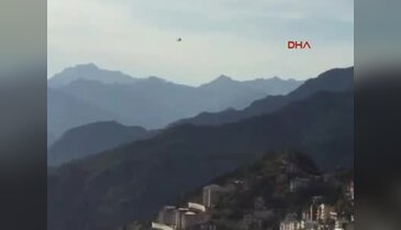 Kılıçdaroğlu'nu almaya gelen helikopterler böyle görüntülendi
