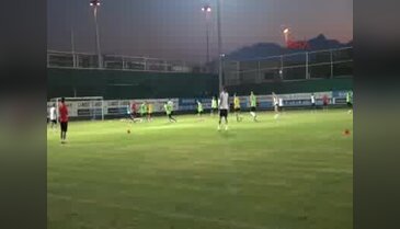 Antalyaspor'da neşeli antrenman
