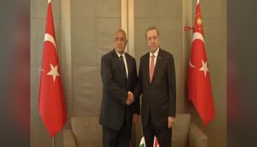 Erdoğan, Bulgaristan Başkanı Borisov'u kabul etti