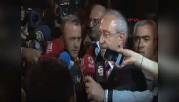 Kılıçdaroğlu'nu Ankara'da partililer karşıladı
