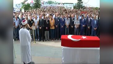 Şehit asker son yolculuğuna uğurlandı - 2