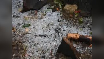 Sinop'ta sağanak yağmur ve dolu hayatı etkiledi