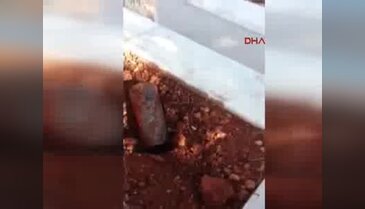 Gaziantep'te çocuk mezarında el yapımı patlayıcı bulundu
