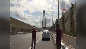 Yavuz Sultan Selim Köprüsü'nde ilk geçiş hatırası