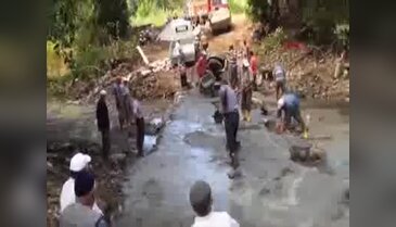 İmeceyle içme suyu ve köprü sorununu çözdüler