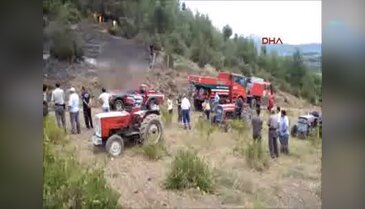 Sakarya Pamukova'da orman yangını: 1 ölü