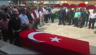 Binlerce Bursalı şehidini uğurladı