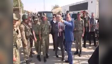 Kobani sınırında duvar çalışması sürüyor - 2