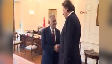 Başbakan Yıldırım, Hollanda Dışişleri Bakanı Koenders'i kabul etti