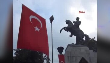 Samsun'da 30 Ağustos Zafer Bayramı düzenlenen törenle kutlandı.