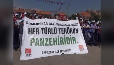 Kılıçdaroğlu Dumlupınar'da konuştu