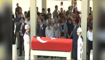 Hakkari şehidi Uzman Çavuş Savaş Batu son yolculuğuna uğurlandı
