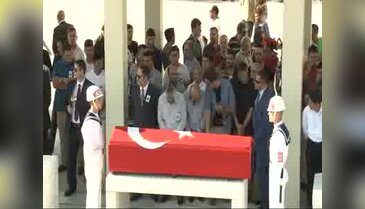 Hakkari şehidi Uzman Çavuş Savaş Batu son yolculuğuna uğurlandı