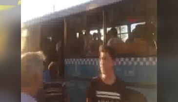 Yaşlı adamı otobüsten kovdular