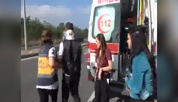 Baba ve oğlunu kaza ayırdı