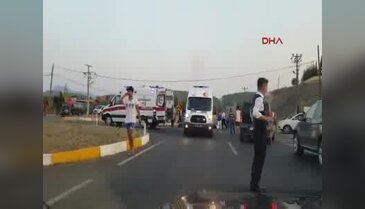 Kavşakta iki motosiklet çarpıştı: 1 ölü 1 yaralı