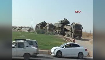 Şanlıurfa'dan Fırat Kalkanı Operasyonu'na askeri sevkiyat