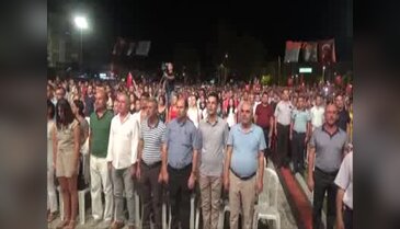 Manavgat'ta fener alayı ve Candan Erçetin konseri