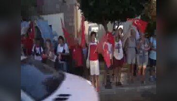 Bodrum'da zafer bayramı coşkusu
