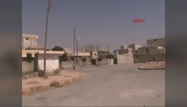 Fırat Kalkanı harekatının devam ettiği Cerablus'tan görüntüler