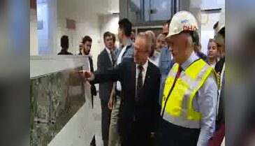 Başbakan Yıldırım, Keçiören Metrosu test sürüşü yaptı