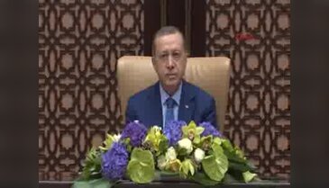 Cumhurbaşkanı Erdoğan, TÜSİAD Başkanı Cansen Başaran Symes'i kabul etti