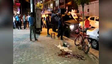 Üs bölgesine malzeme götüren TIR'a PKK bombası 1 ölü, 1 yaralı