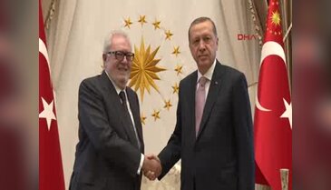 Cumhurbaşkanı Erdoğan, AKPM Başkanı Agramunt'u kabul etti