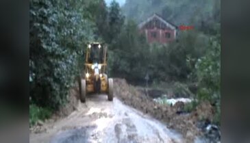 Artvin Borçka'da sel