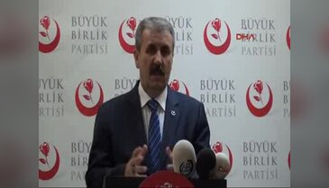 Destici: "Yargının bağımsızlığı ve tarafsızlığı çok önemli"