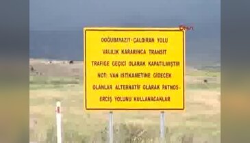 Çaldıran'da çatışma!