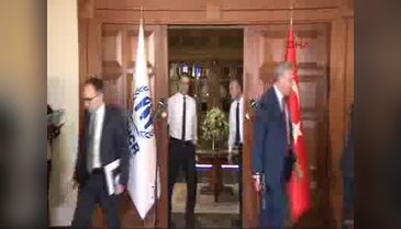 Çavuşoğlu ve Filippo Grandi Ev Sahibi Ülke Anlaşmasını imzaladı