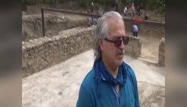Konya'da 1400 yıllık mozaik bulundu