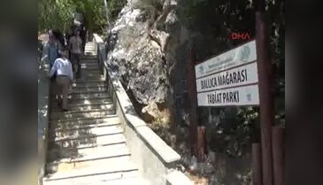 Nefes almak için Ballıca Mağarası'nı ziyaret ediyorlar