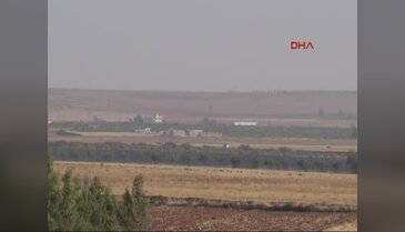 Kilis'in Suriye sınırındaki Elbeyli'de hareketlilik