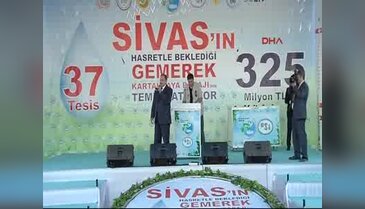 Bakanlar temel atma ve açılış töreninde - 3
